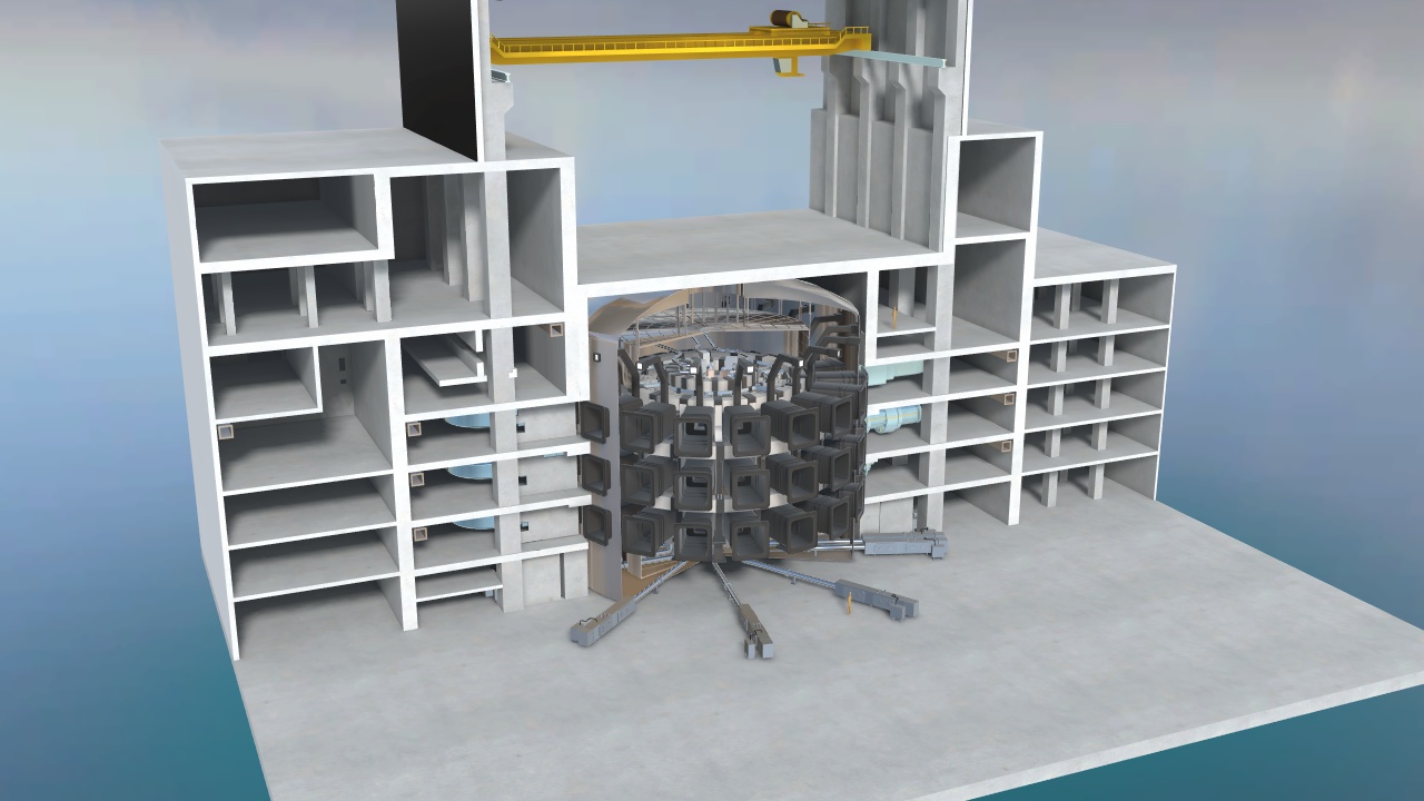 Tokamak reactor building