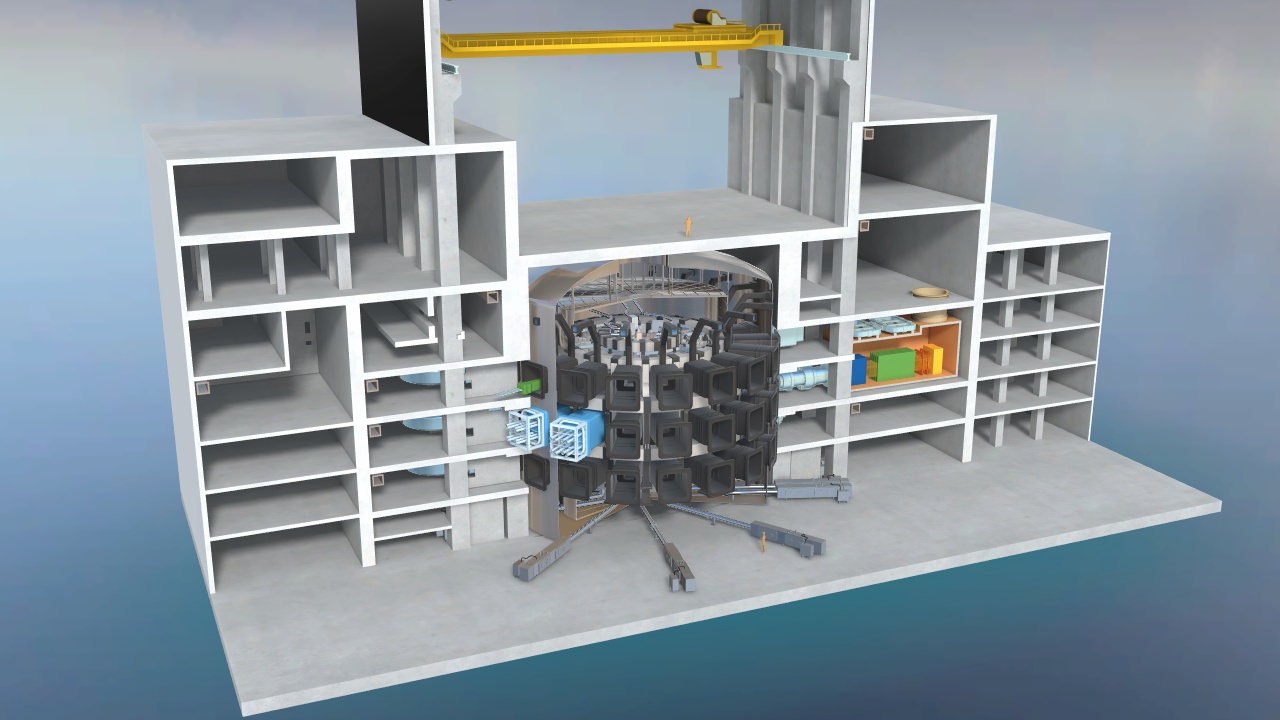 Tokamak reactor building