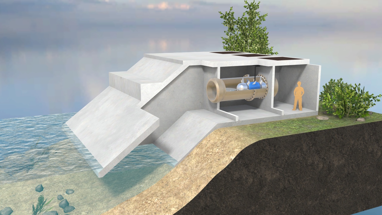 Wave power plant