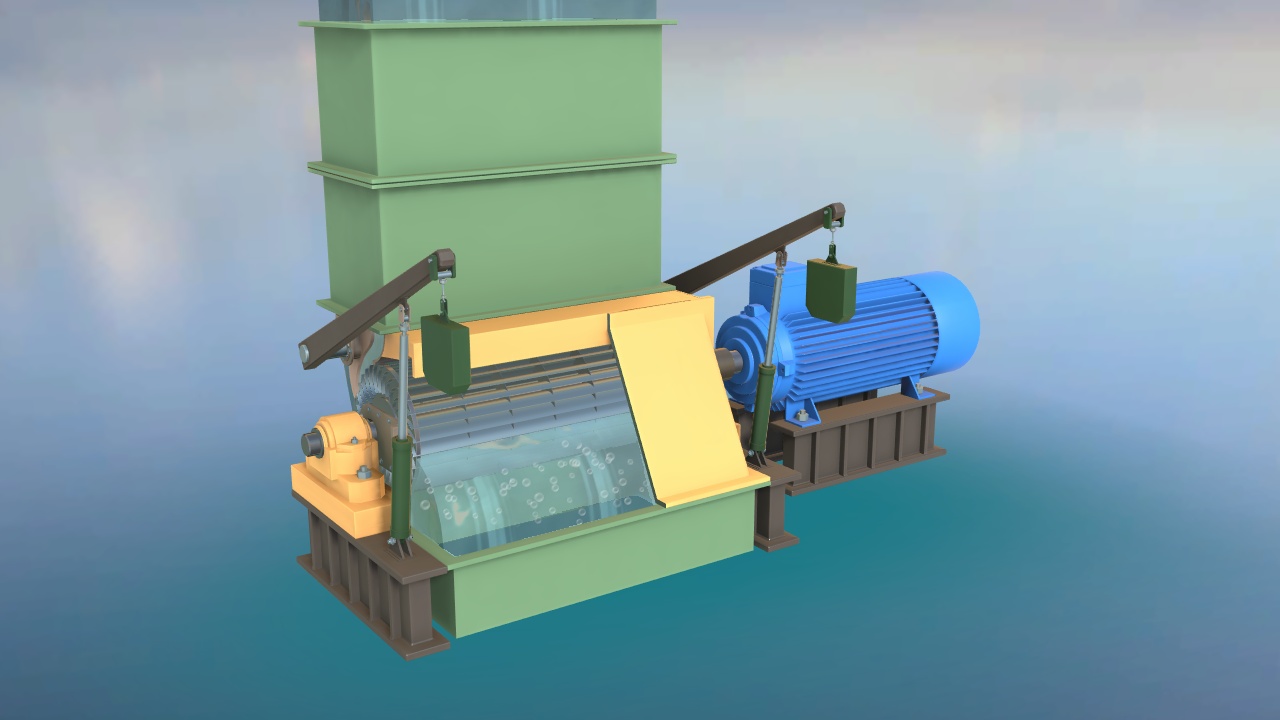 Cross-flow turbine